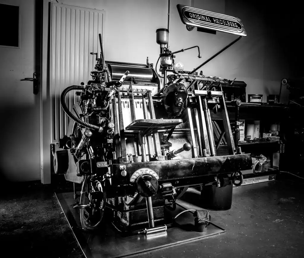 Heidelberger Tiegel Druckmaschine